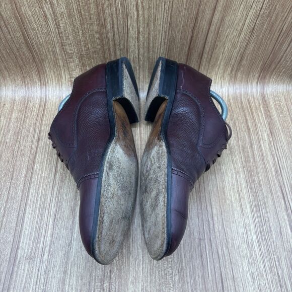 MAGNANNI Mahogany Cap Toe Lace Up Mens size 10.5 (4026) Dress Shoes - Picture 5 of 9